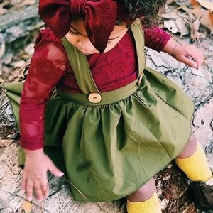 Bailey Blossoms Skirt with Leo